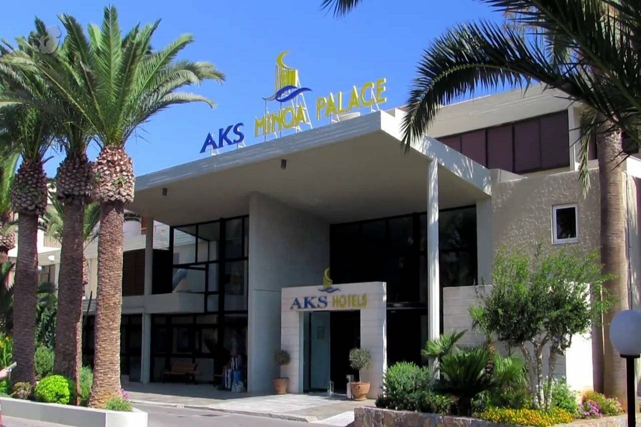 Aks Minoa Palace (Adults Only) カルテロス エクステリア 写真